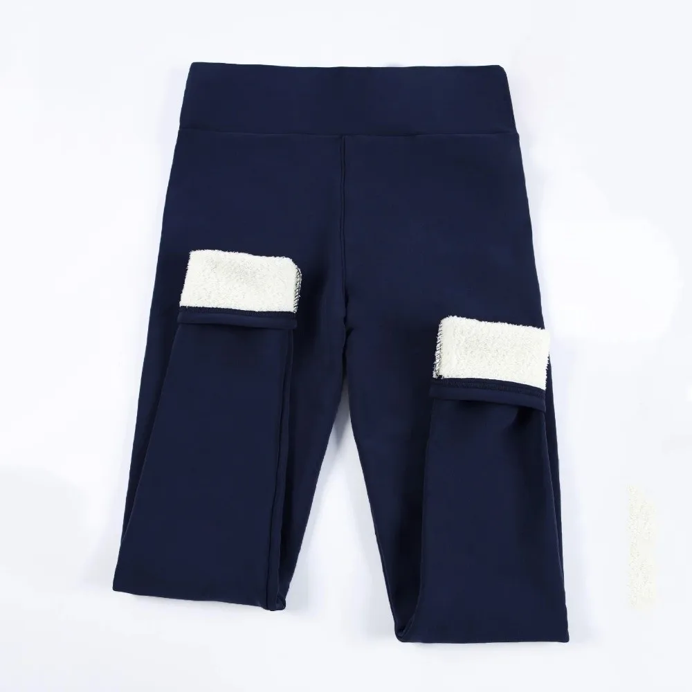 مريحة عالية الخصر الصوف طماق مرونة منع الباردة المخملية الجوارب ضئيلة رشاقته الدافئة اليوغا بيلاتيس السراويل الطقس البارد