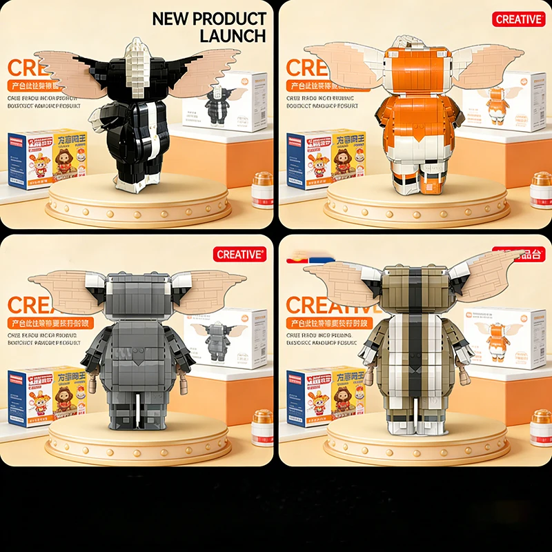 

Exquisite new MOC building blocks, movie cartoon models, leader technology of Pok é mon, modular children's toy DIY assembly set