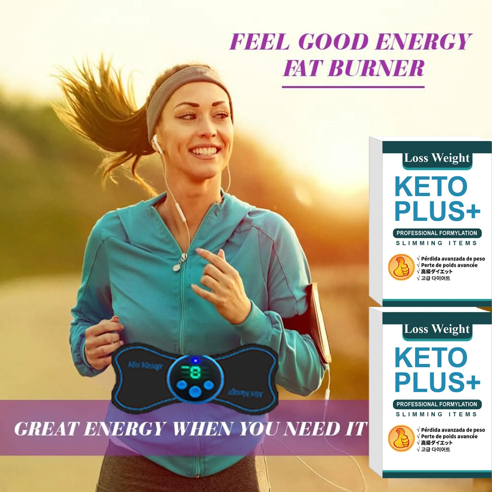 KETO+ WORKS Belly Losing to be Slimming and Healthy Good Product Very Useful on Weight Management