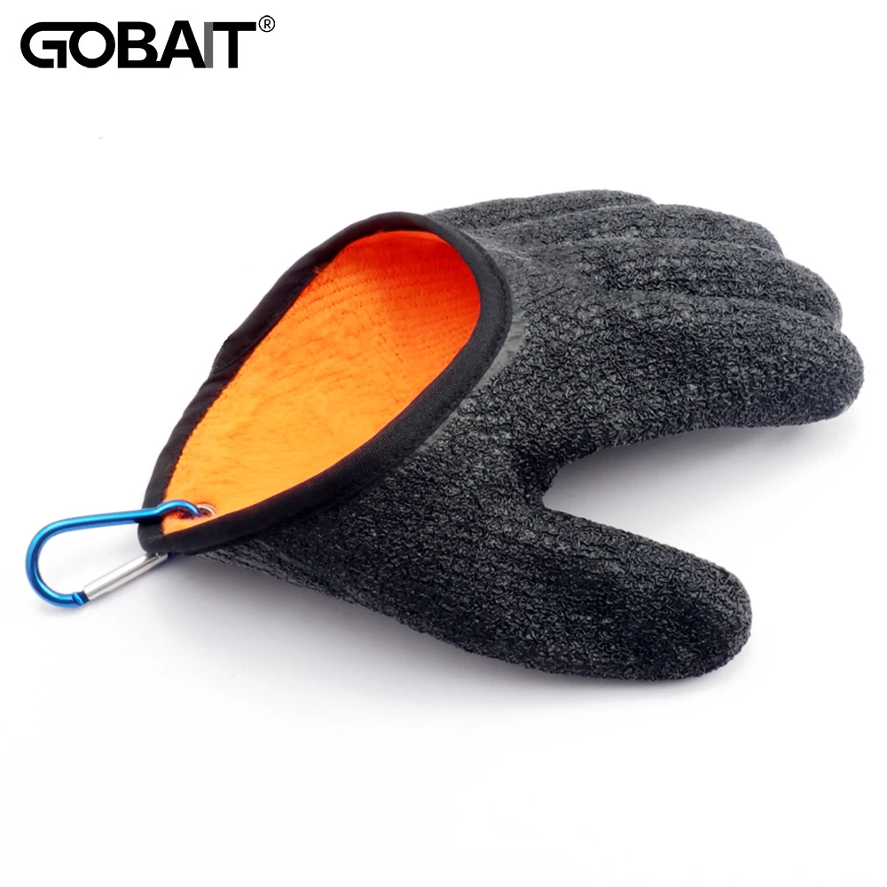 Gants de pêche imperméables pour la pêche, pour attraper des poissons, antidérapants, coupe durable, tricot, pour le travail, protection des mains,