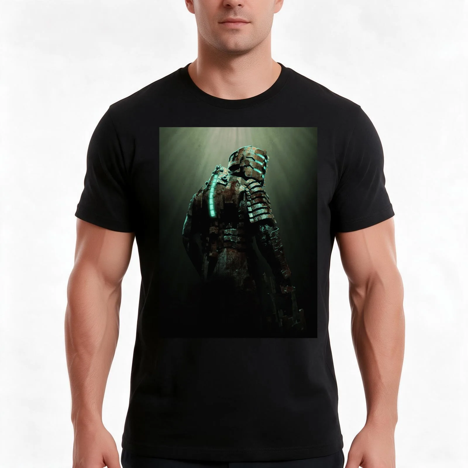Isaac Clarke - Isolation T-Shirt Summer Casual Cotton Tee Oversized Streetwear Tops Vintage Graphic Print Unisex Men Women