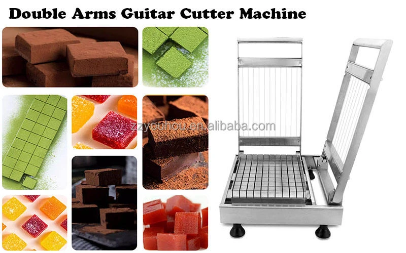 

Brownie Guitar Cutter Manual Machine Chocolate Cake Chopping Brownie Cutting Machine Cake Ganache Machineer