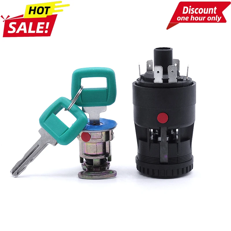 

Ignition Key Switch15082289 11006988 11990362 for Volvo L120 A25E A30E A35E A40E L50C L90C L90D L110E L120C BM L180 BM L180E