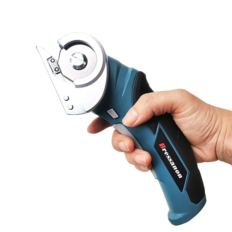 Cordless Electric Scissors For Cloth Carpet Leather, Hand-held Circular Knife Cutting Machine Rechargeable