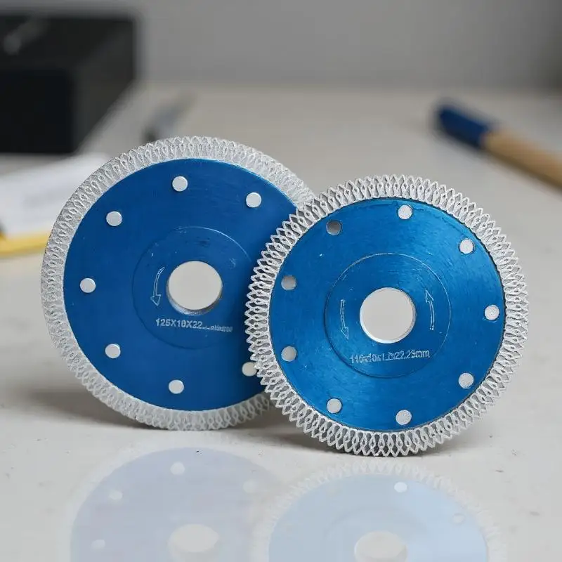 Utensile per cinch da 115/125 mm: lama per sega per taglio di piastrelle in porcellanato, granito e marmo