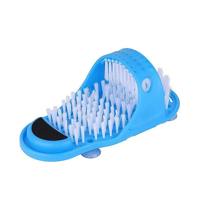 Foot File Foot Washing Tool Lazy Person Foot Brush Shoe Grinding Foot Stone Massage Dead Skin Remova Foot Repair Slippers