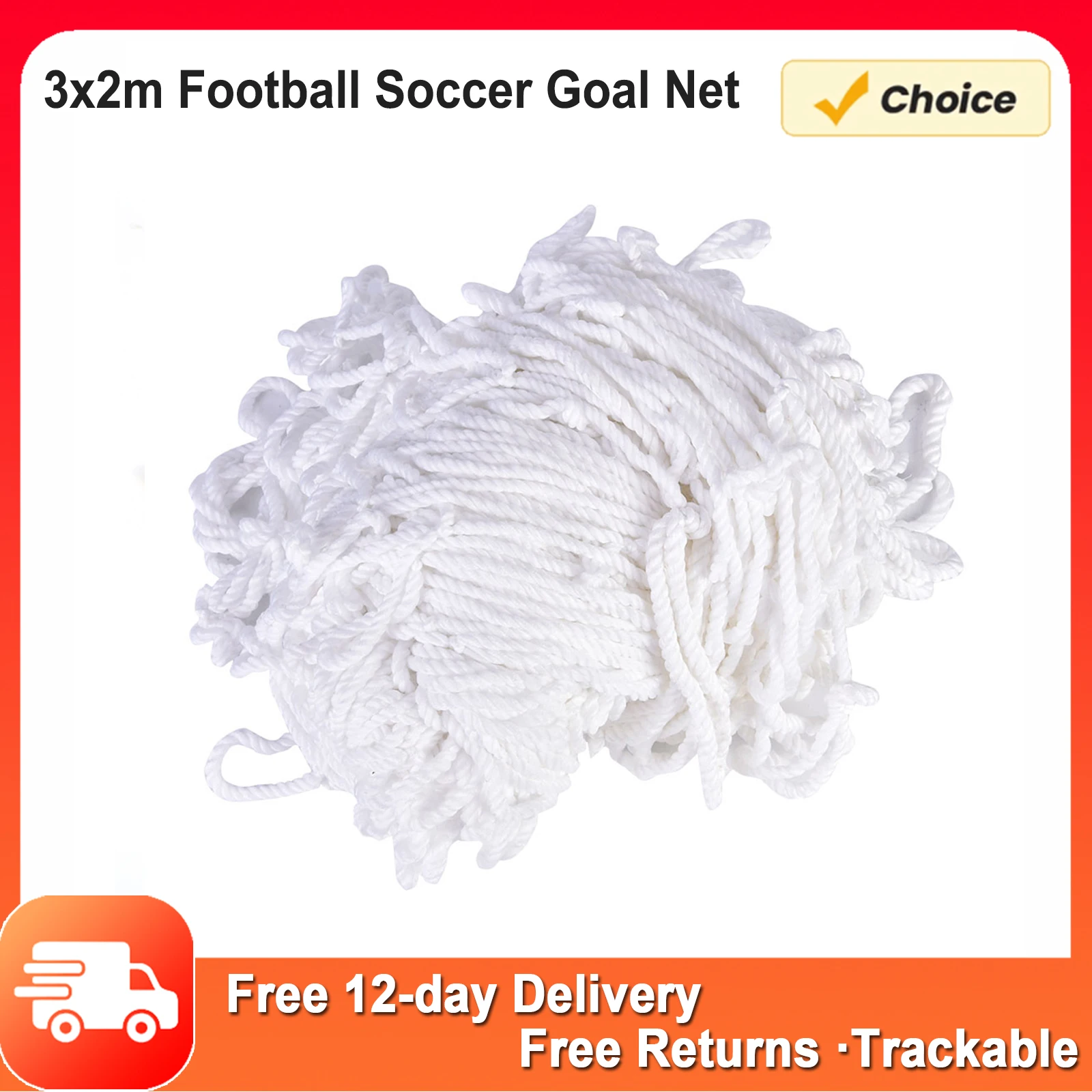 3x2m كرة القدم كرة القدم الهدف صافي ألياف البولي بروبلين الرياضة مباراة أدوات التدريب كرة القدم التدريب صافي أدوات تدريب كرة القدم