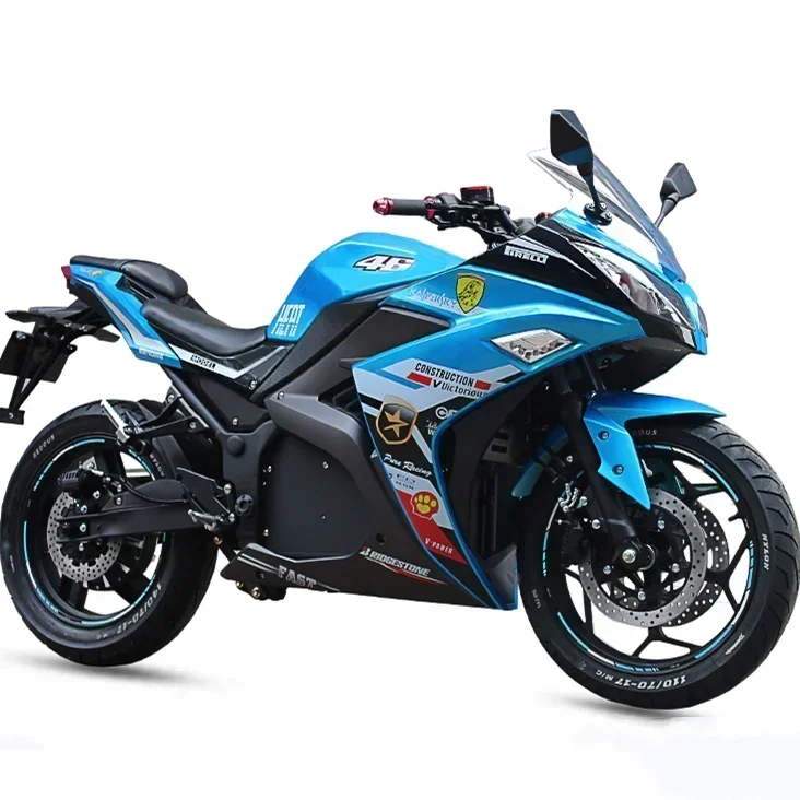 The latest model in 20243000W 72V electric motorcycle, high-speed sports motorcycle, customized battery life, up to 150 miles