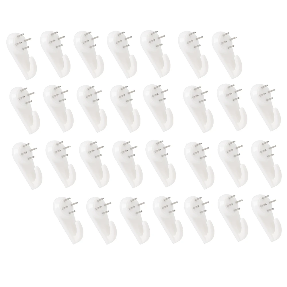 ABJS Concrete Wall Hook Seamless Hook Hook for Wood/Plaster/Gypsum/Hard Wall Used to Hang Pictures, Artworks & Clocks