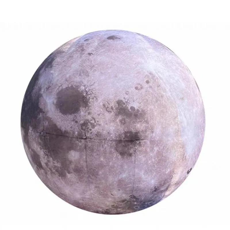 شعار قابل للنفخ مخصص نموذج غاز القمر المضيء مهرجان منتصف الخريف مركز تسوق نشاط معلق شكل أرنب PVC