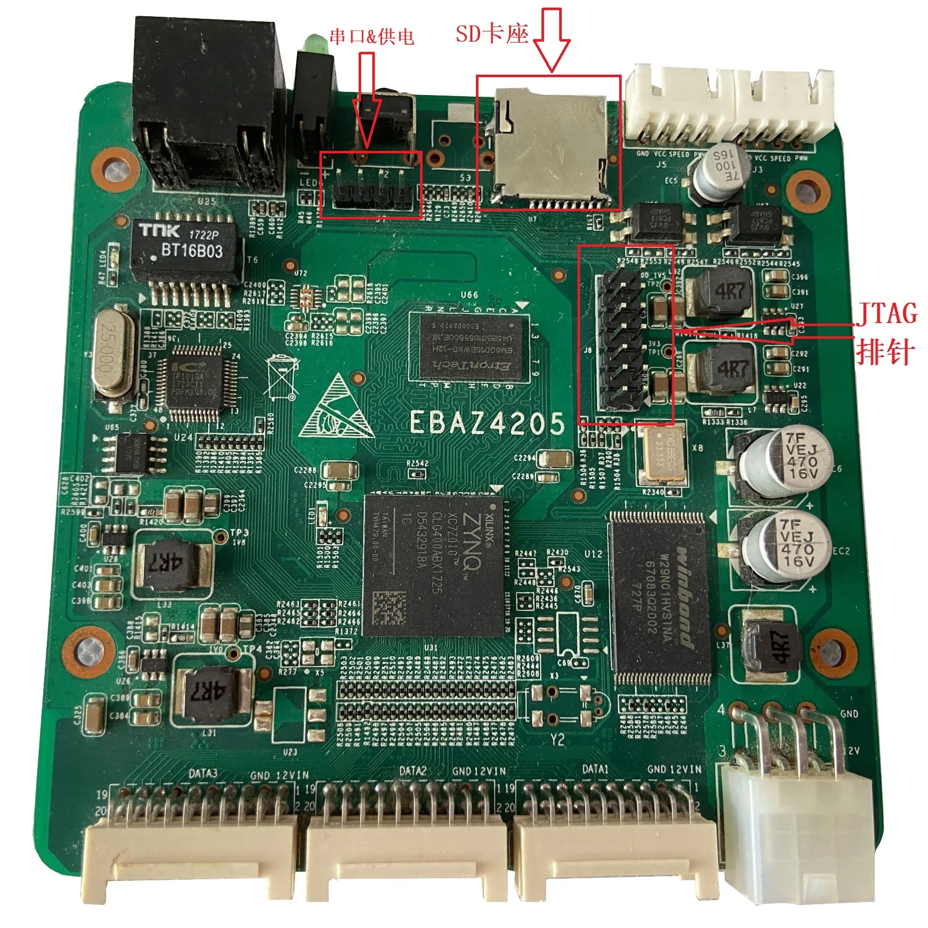 ZYNQ7010 EBAZ4205 Linux FPGA開発ボード Xilinx ZYNQ7010 EBAZ4205 ZYNQ-7010 Z7-10 Development Board