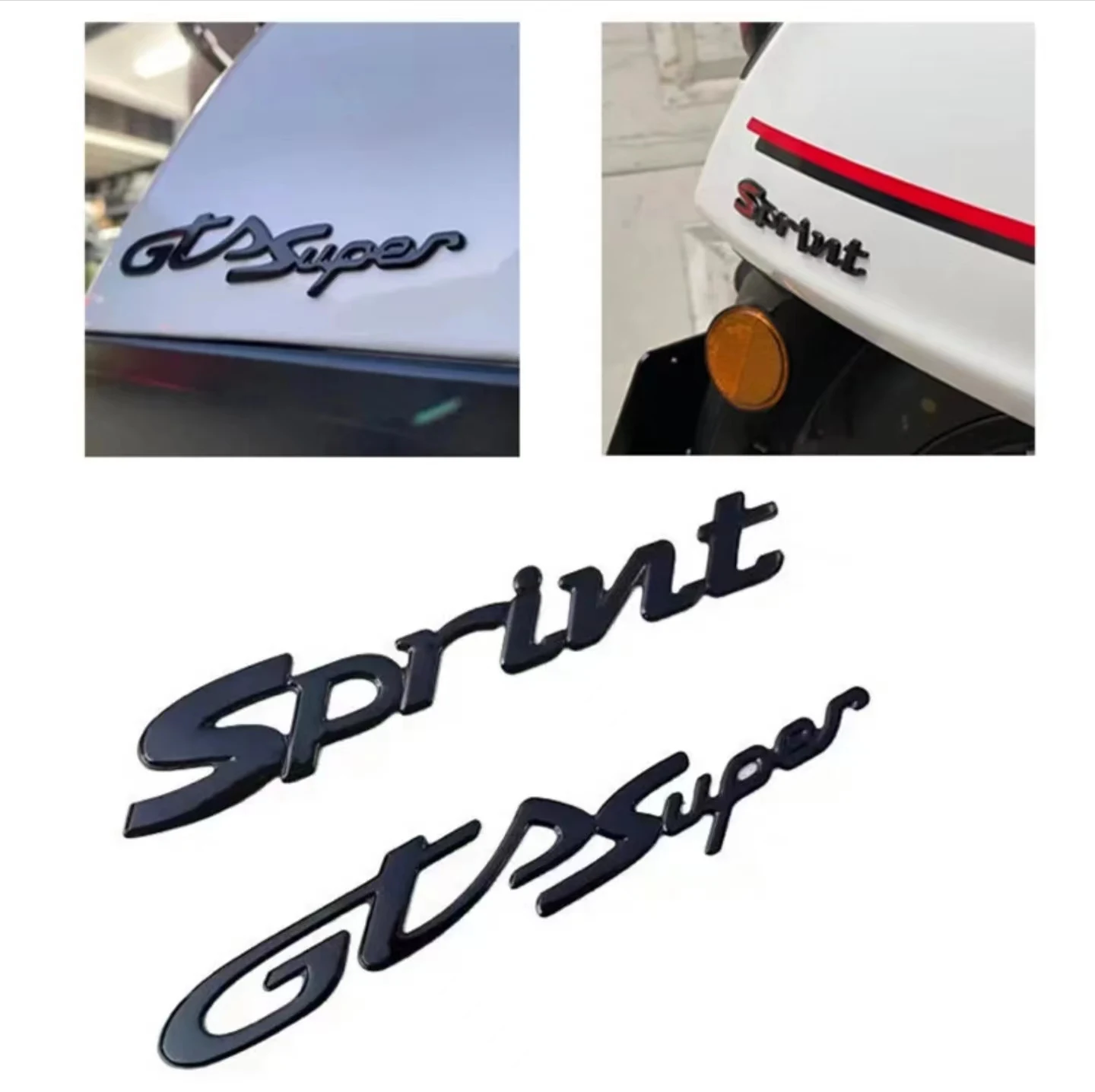 Naklejka z logo 3D naklejka na Vespa Sprint 150 Primavera150 GTV GTS Super 250 300 plastikowe logo udekoruj akcesoria motocyklowe
