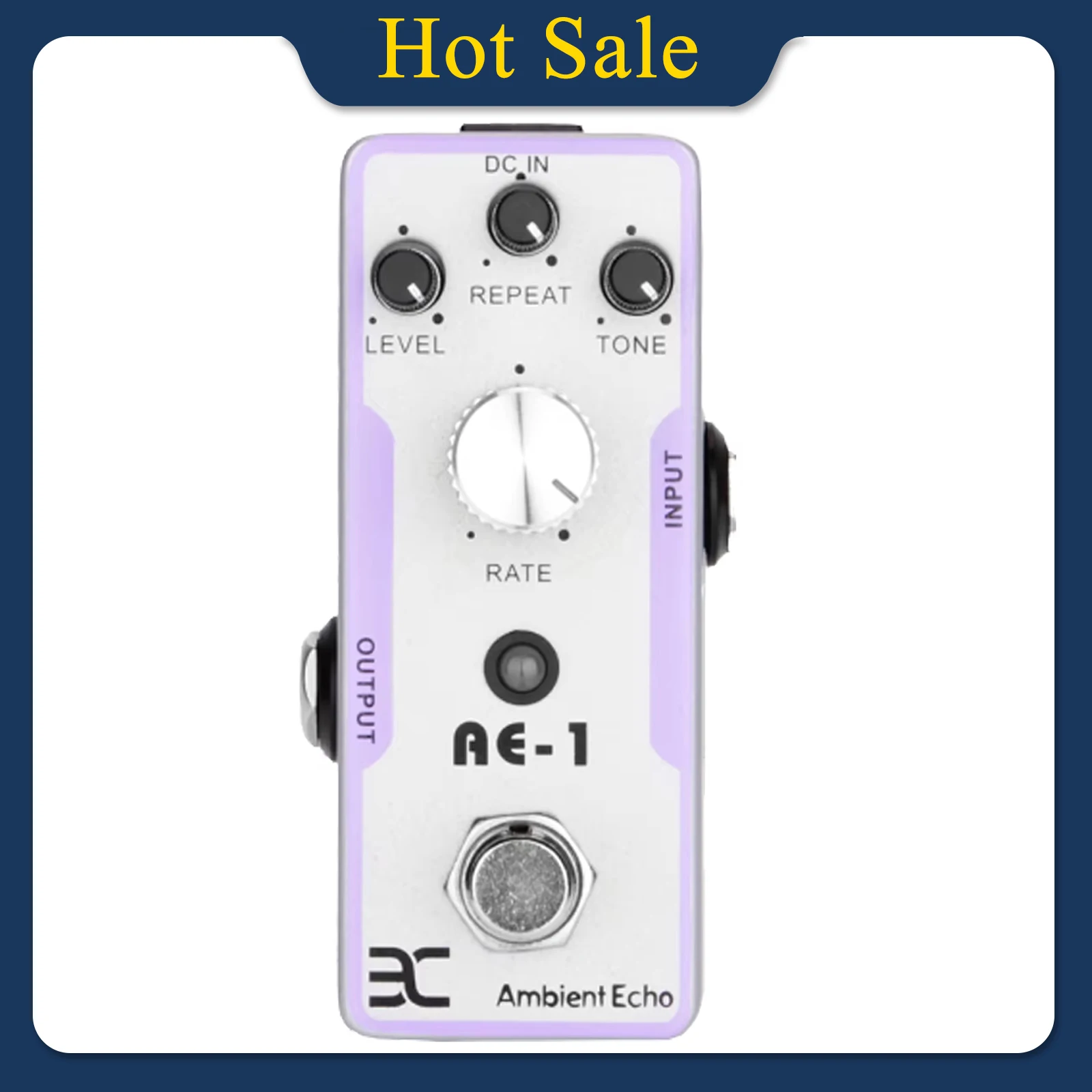 ENO AE-1 Electric Guitar Effect Pedal Ambiance Echo Effect Metal Enclosure True Bypass Pedal TC21 Electric Guitar Accessories