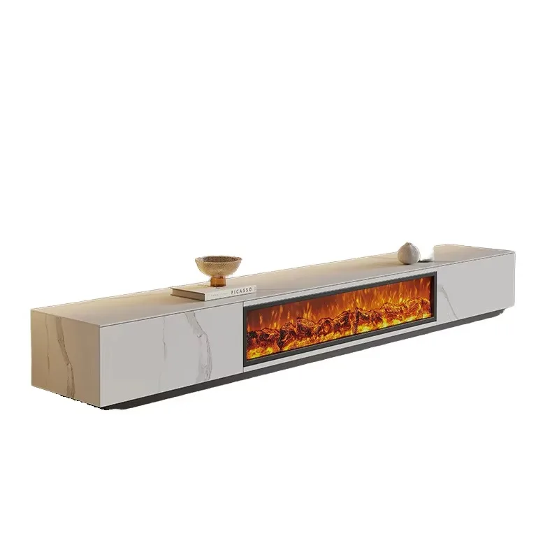 

Low-priced Freestanding Smart Electric Fireplace Heater with LED Flame Effect Remote & App-Controlled Overheat Protection