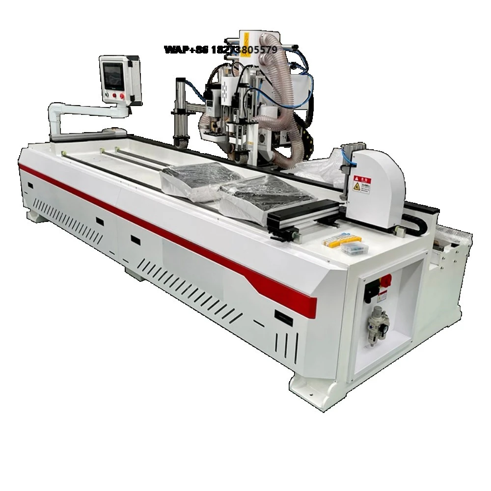 SMARTECH CNC Dovetail Tenoner Machine Full-automatic Solid Wood 5.5kW Power 3-Year Warranty Easy Operation-Precision Hole