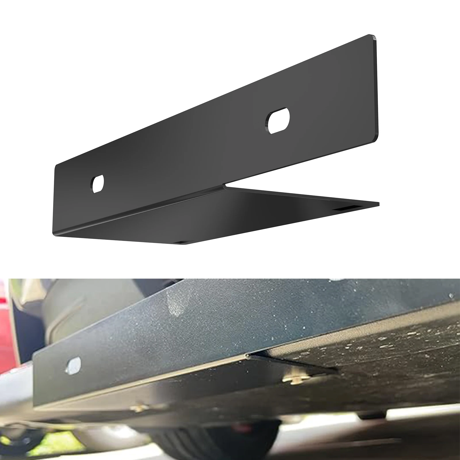 

Front Standard Bumper Licence Plate Mounting Bracket Relocator for Ford Mustang 2015 2016 2017 2018 2019 2020 2021 2022 2023