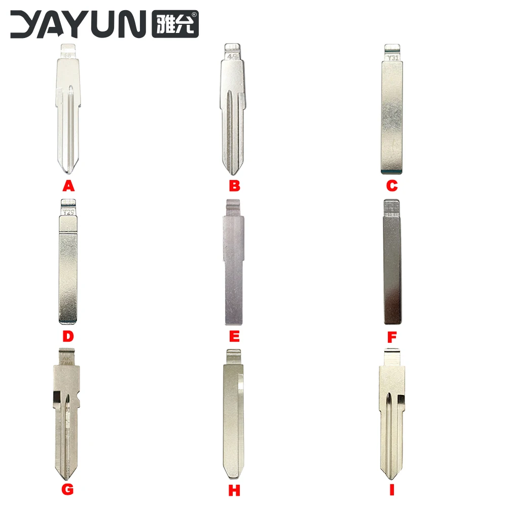 

KEYDIY KD Xhorse VVDI Blade Metal Uncut Blank Flip Remote Key Blade