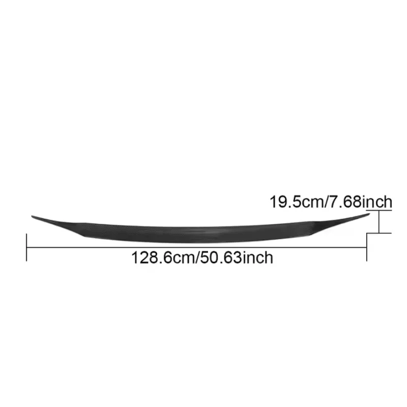 

Carbon Fiber Middle Roof Spoiler For Porsche Macan 2018-2023