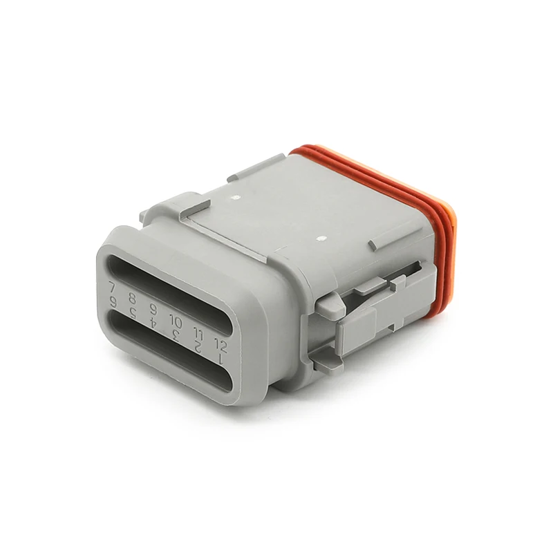 

DT06-12S-E008/DT06-12SA-E008 Deutsch Factory Automotive connector 12pin female connector 1062-16-0122 electrical connectors