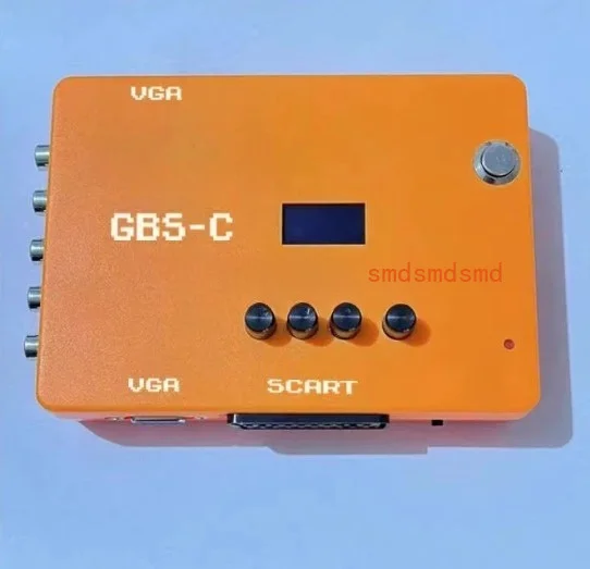 Low solution game color difference component. RGBS. Broom head SCART signal to VGA. HDMI high definition