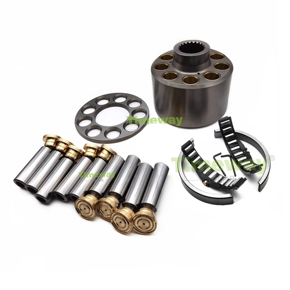 A4VG Hydraulic Pump Spare Parts Pump Cylinder Block Pistons Retainer Plate Saddle Bearing for A4VG125 Rexroth Piston Pump Repair