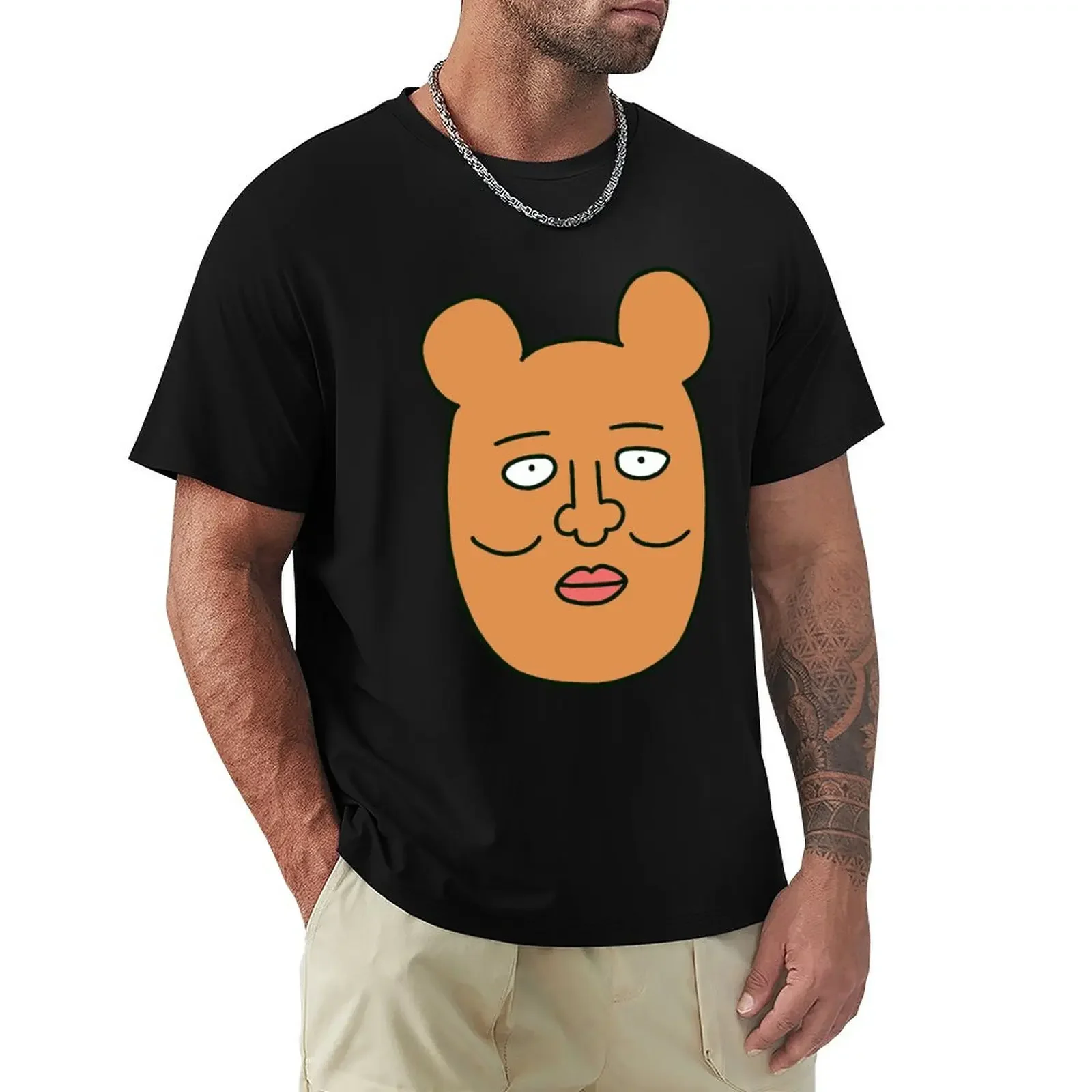 

Reigen bear T-shirt tees graphics mens graphic t-shirts big and tall