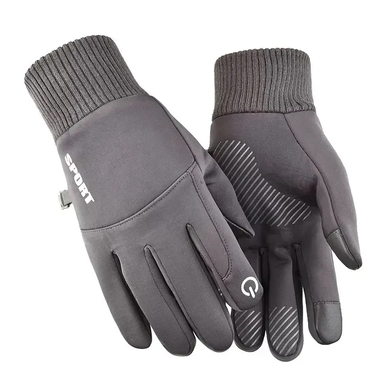 Winter skiën warme handschoenen voor mannen outdoor fietsen waterdicht, antislip, verdikt vrouwelijk paar touchscreen lam fleece