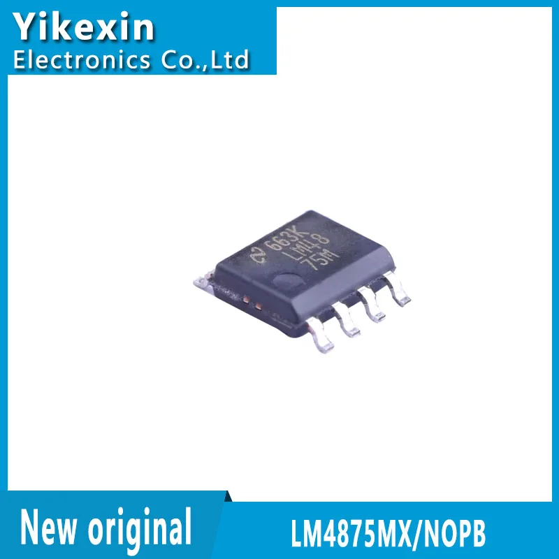 Brand new original LM4875MX/NOPB silk screen LM4875M patch SOP-8 audio amplifier chip