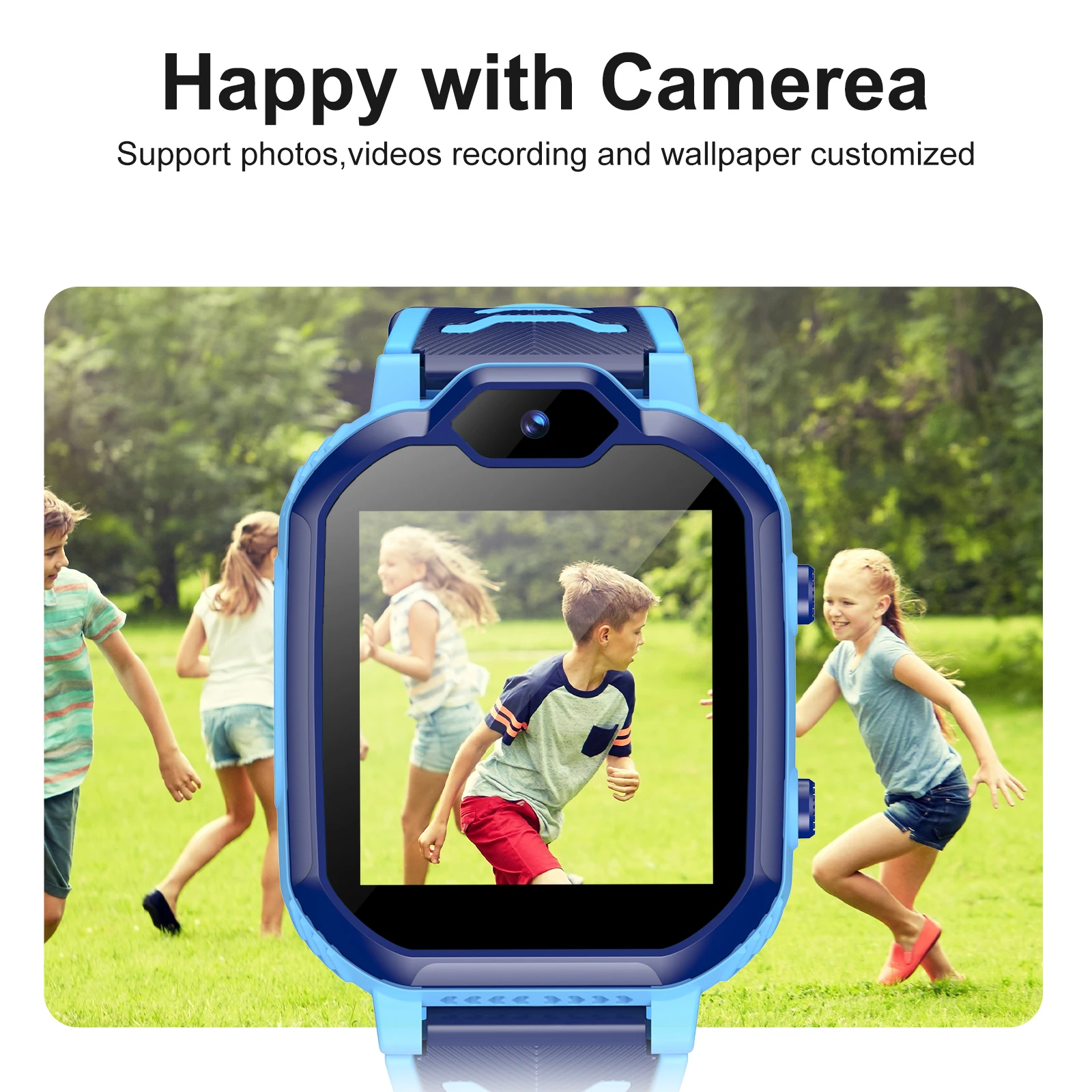 4G Smart Watch Kids GPS WIFI Video Call SOS IP67 Waterproof Child Smartwatch Camera Monitor HD Tracker Location Phone Watch Gift