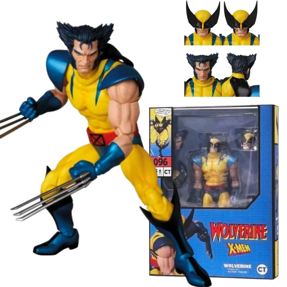 New In Stock Ct Toys Wolverine Mafex 096 Figure Deadpool 3 Movie Anime Action Figure Figurine Model Toys Xmas Birthday Gifts