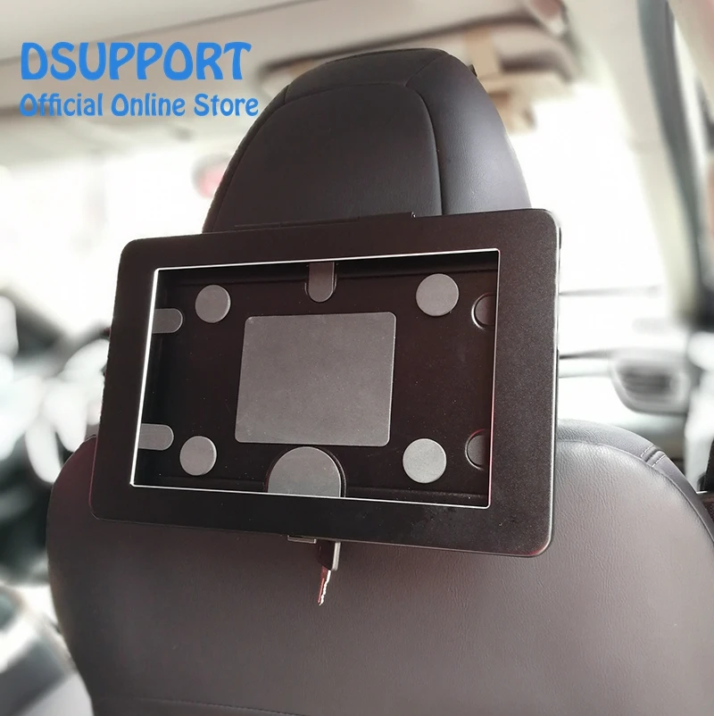 

Hot sell Taxi Cab Headrest Tablet Stand Anti-Theft Car Display Holder for Galaxy Tab 4 Android Made of Durable Aluminium