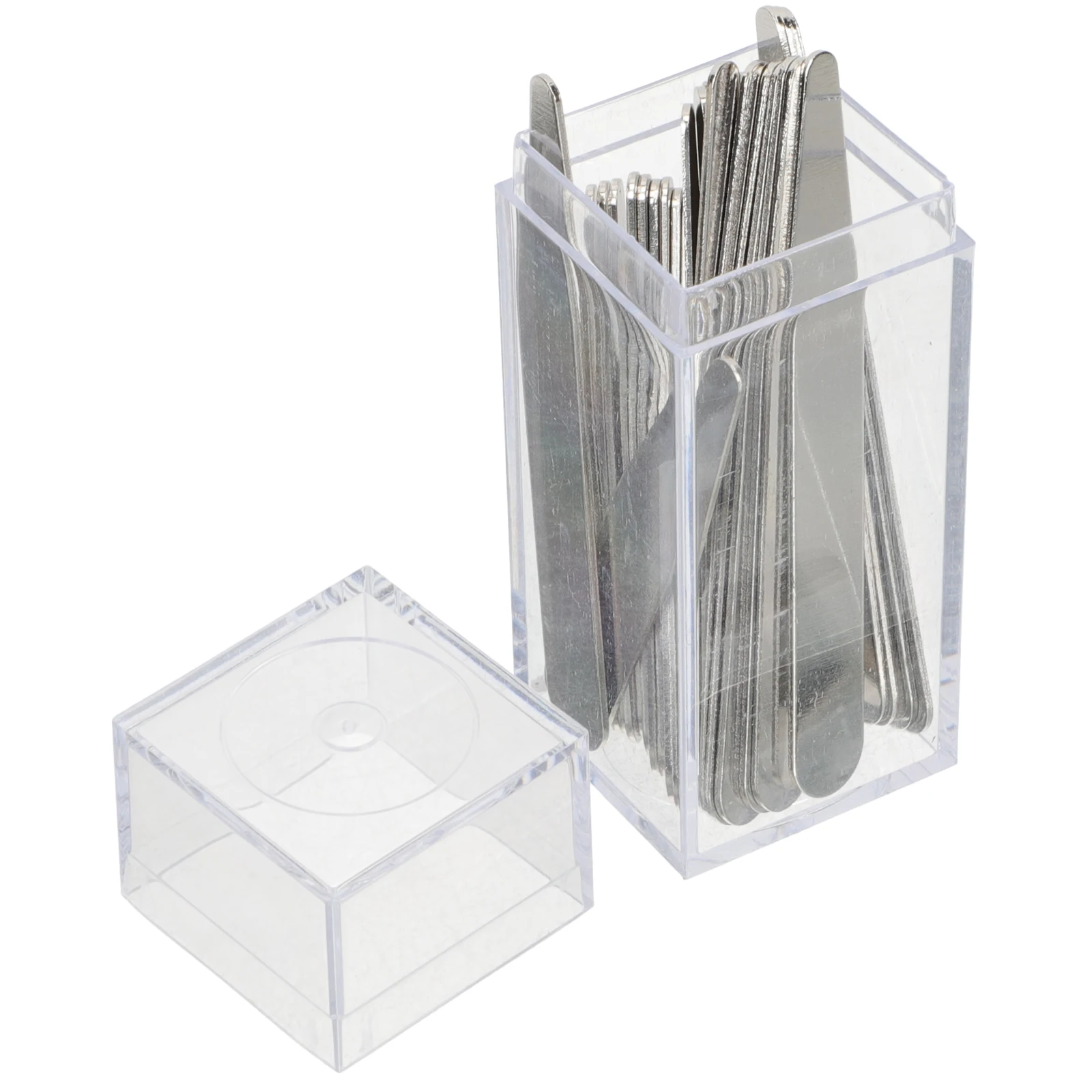 36 Stück Hemdstreben für Männer, Edelstahl-Kragen, unterstützt Hemd-Einsätze, starre Kragen, Former-Zubehör