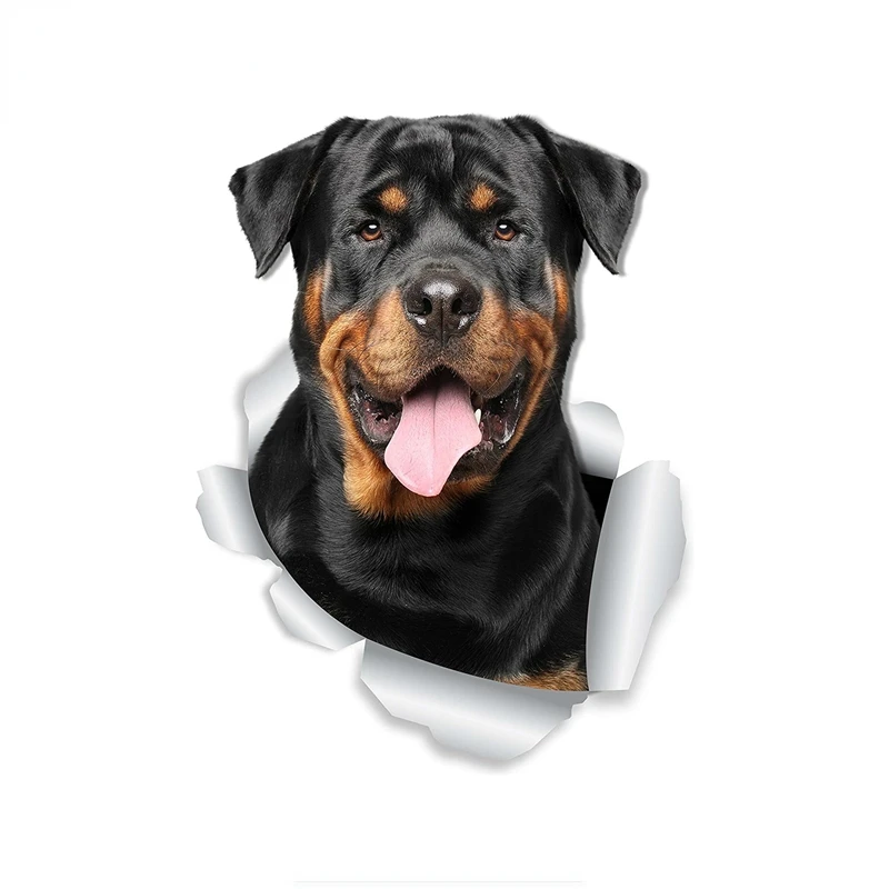 

Jpct3d smiling roving dog decal is suitable for off-road vehicles, windows, bumper waterproof cover scratch sticker , 15 * 20cm