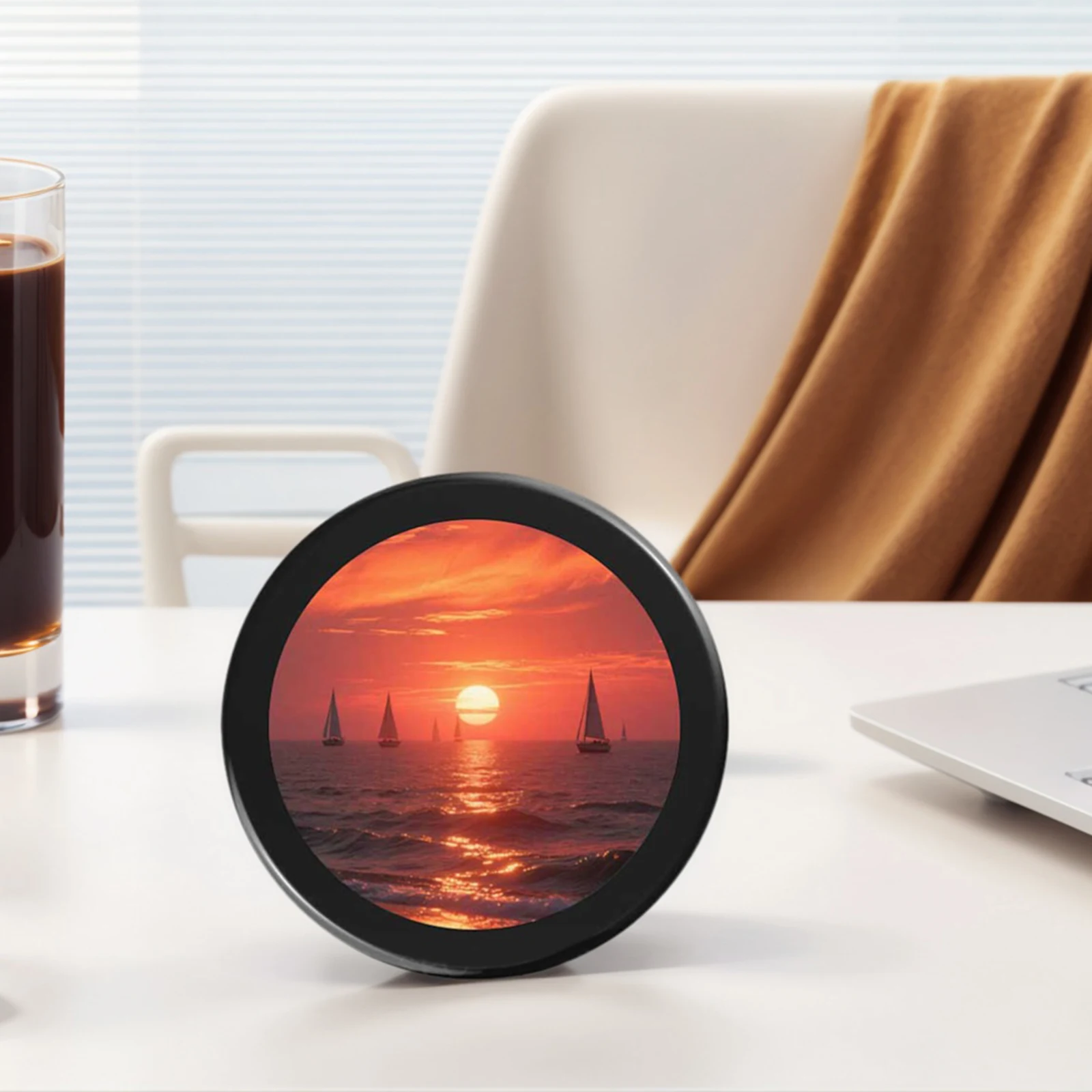 DeepSeek AI صوت الدردشة روبوت ESP32 C6 مجلس التنمية 1.43 بوصة AMOLED شاشة تعمل باللمس مستديرة مساعد المنزل الذكي ل Xiaozhi #4