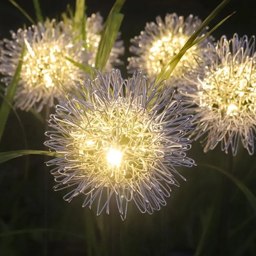 

4PK 32LED солнечные садовые фонари для улицы, IP65, водонепроницаемые, теплые белые светлячки для патио и сказочного сада