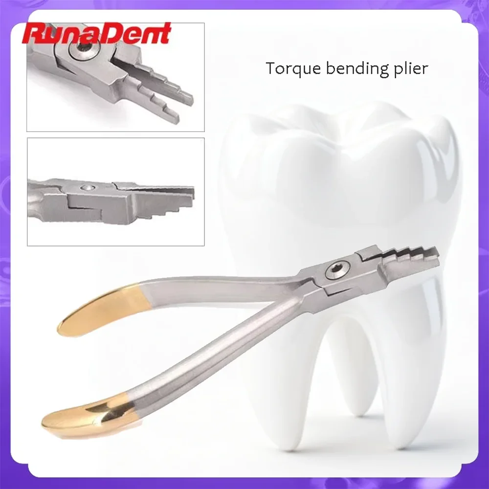 

Dental Maximum for Wire Diameter 0.7Mm Orthodontic Torque Bending Plier Wire Loop Forming Plier Nance Plier Stainless Steel