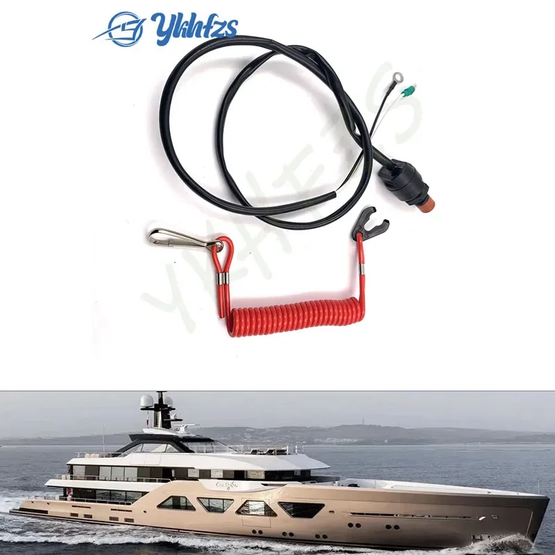 Boat Engine Emergency Safety Stop Switch With Lanyard For Yamaha Outboard Motor Manufacturer Wholesale 66T-82575-01