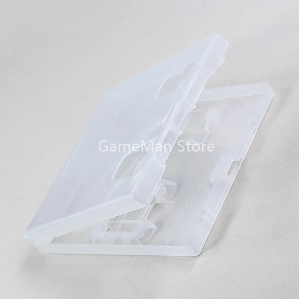 20 piezas para NDS transparente PP caja de tarjetas de juego de plástico para NDSI 2DS GBA caja de almacenamiento carcasa protectora