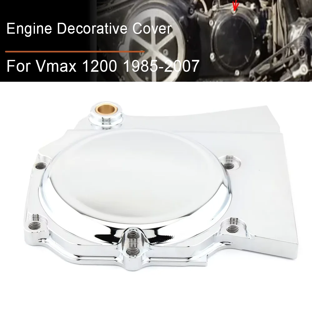 

Vmax1200 Motorcycle Side Decorative Cover Gearbox Transmission Gear Box Case FOR Yamaha Vmax V-max 1200 1985-2007