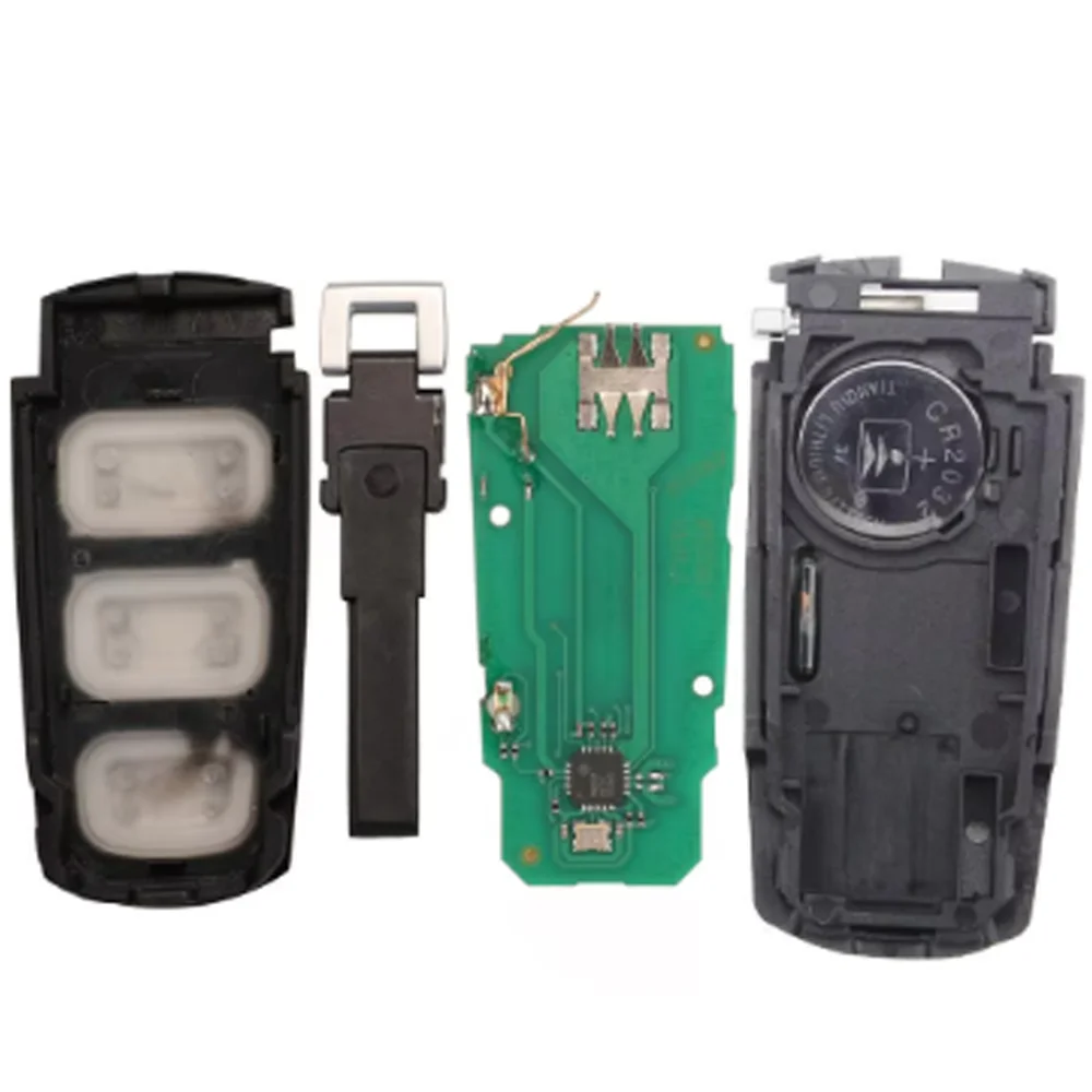 YOCASTY 433MHz ID46/ID48 Chip Smart Remote Car Key For VW  Passat B6 3C B7  2004-2015Magotan CC 3C0959752BG 3C0959752B 3 Button view 3