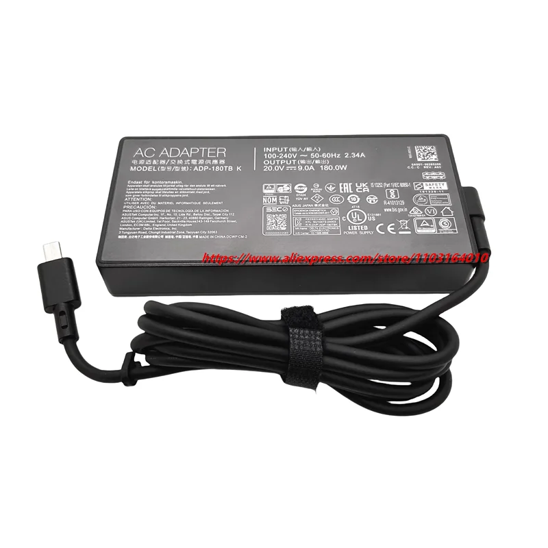Original A24-150P1A ADP-180TB K 20V 9A 7.5A180W AC Adapter Charger For ASUS V16 V3607VJ-RP097X A24-150P1A Laptop Power Supply