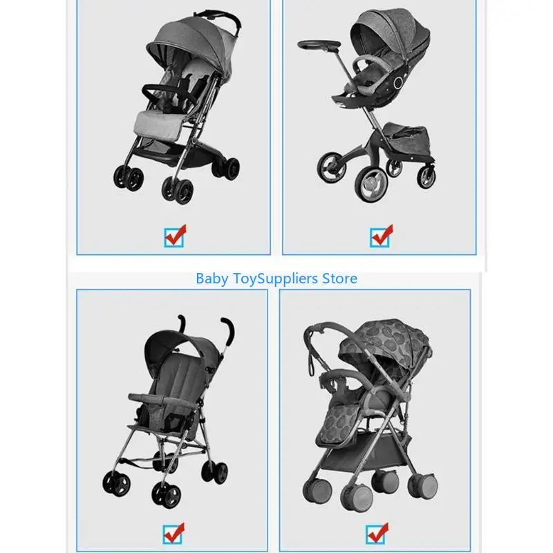 R1WF ทนทานอบอุ่นสบาย Muff ถุงมือรถเข็นเด็กฤดูหนาว Anti-Freeze สำหรับหนาพิเศษกันน้ำ Snowproof รถเข็นเด็ก Hand Muff