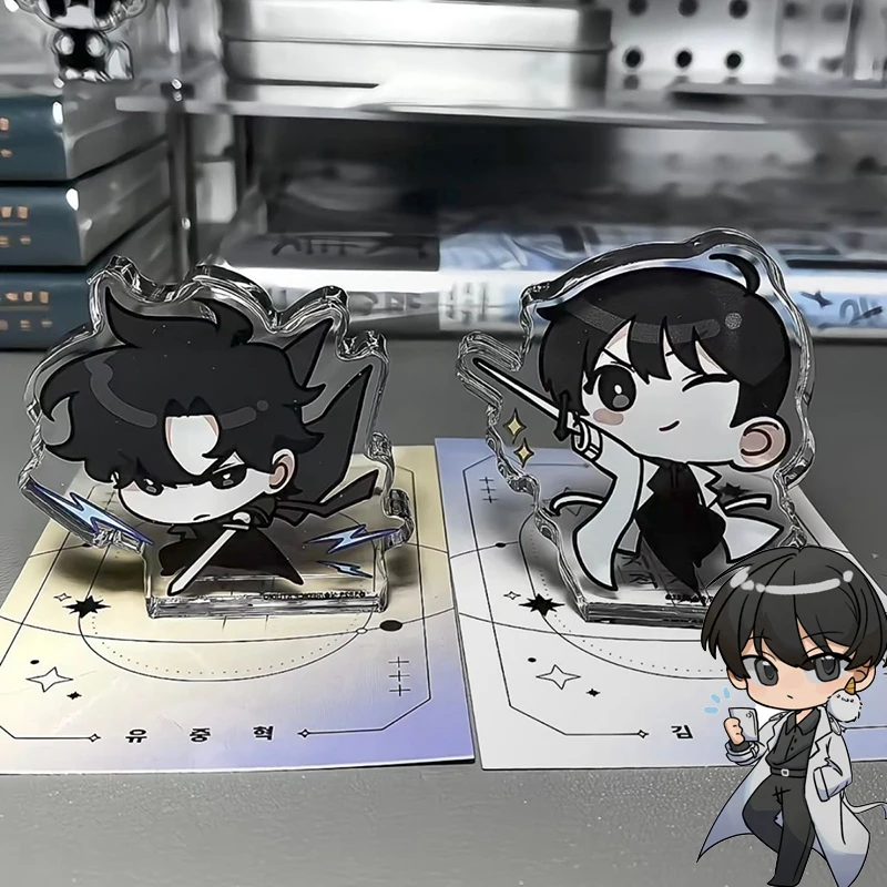 

Anime Omniscient Reader's Viewpoint Kim Dokja Yoo Joonghyuk Cosplay Acrylic Stand Figures Model Standing Plates Desktop Ornament