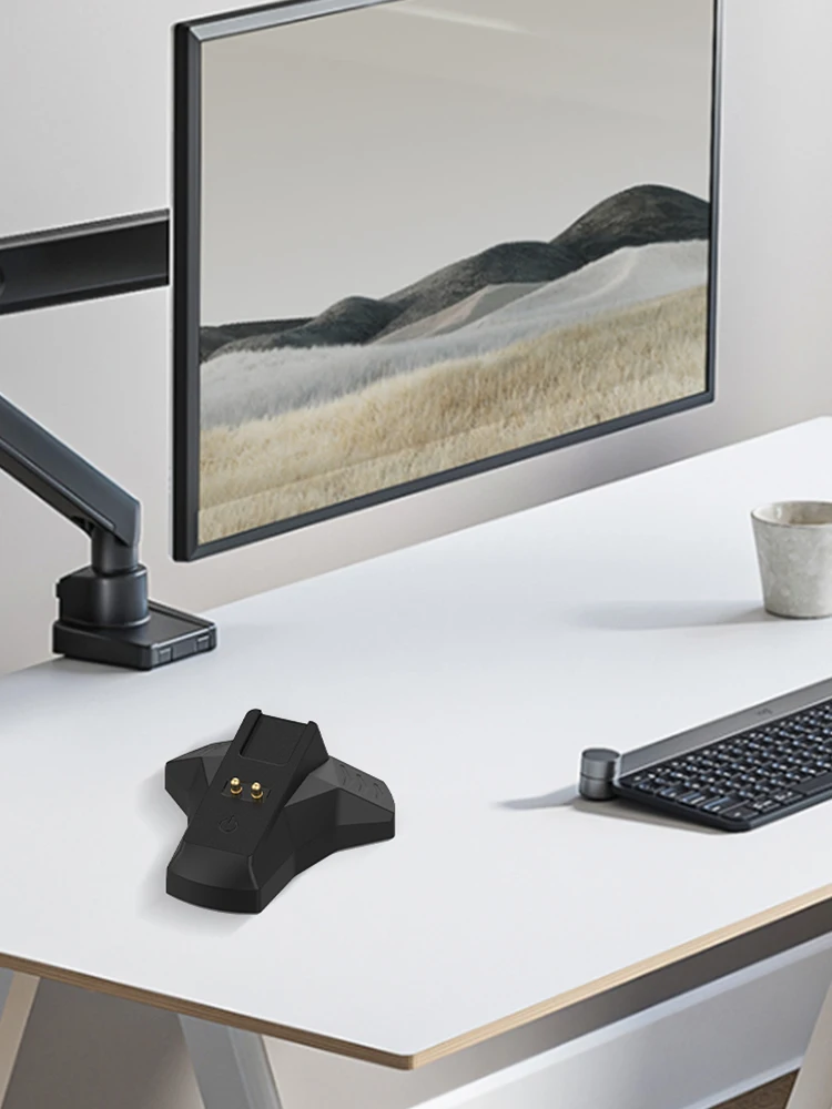 شاحن ماوس لاسلكي مع كابل شحن ، قفص الاتهام للماسح ، DeathAdder V2 Pro ، Naga Pro ، Viper Ultimate ، Basilisk Ultimate