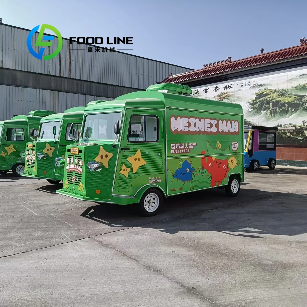 15ft Hot Sale Food Truck, High Quality Factory Direct Sales, for Selling Cake, Ice Cream, Hot Dog, Burgers, Etc