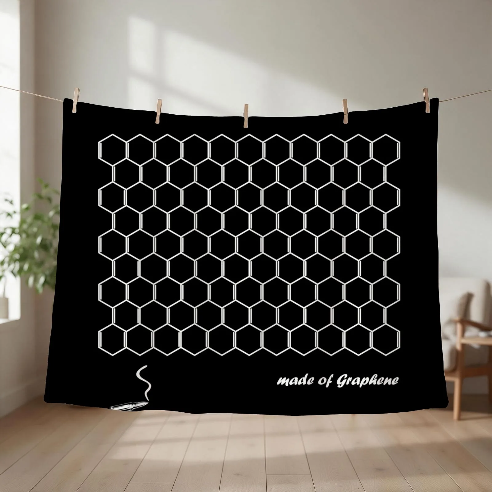 Graphene Protection Throw Blanket couch cozy soft plush fuzzy picnic outdoor blanket
