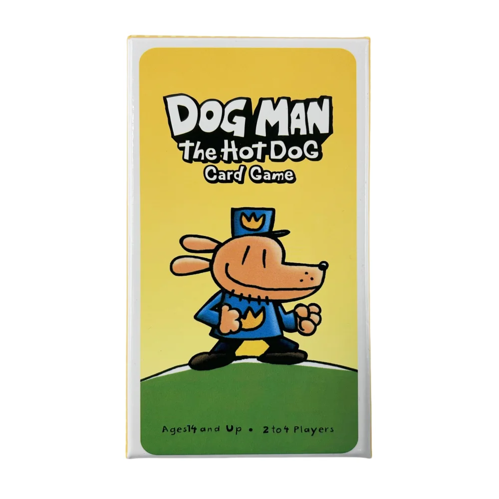 Dog Man Card Game for Families and Friends The Hot Dog Card Game Board Deck