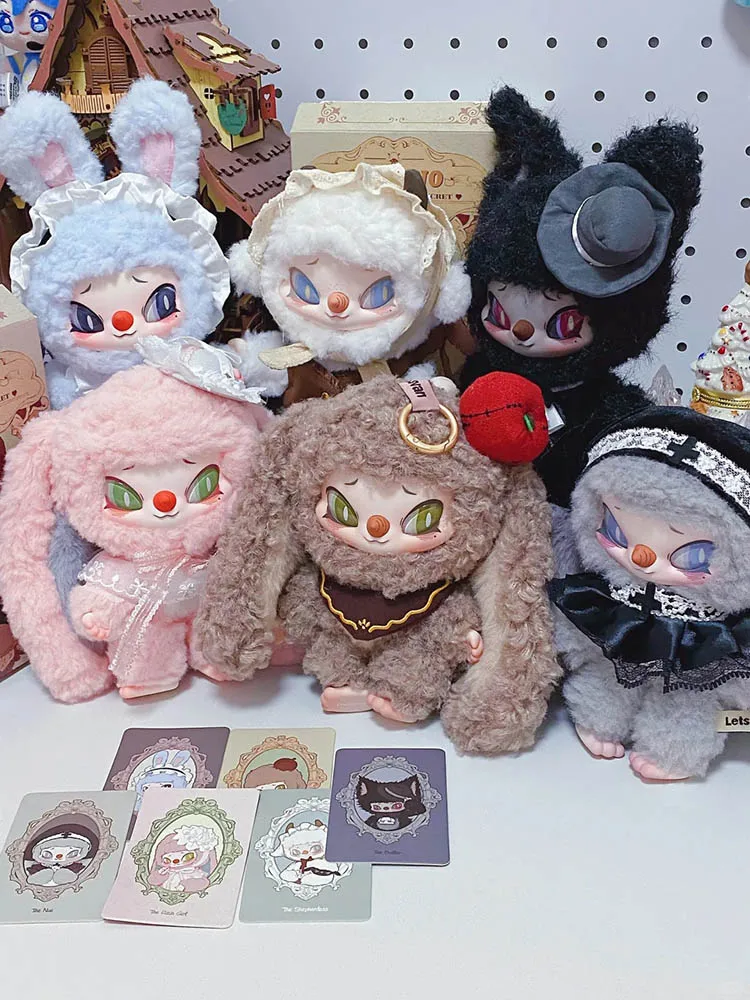 

SIINONO Want To Fell You A Secret Series Blind Box Mystery Collectible Mini Art Figure Cute Desktop Decor Gift for Her
