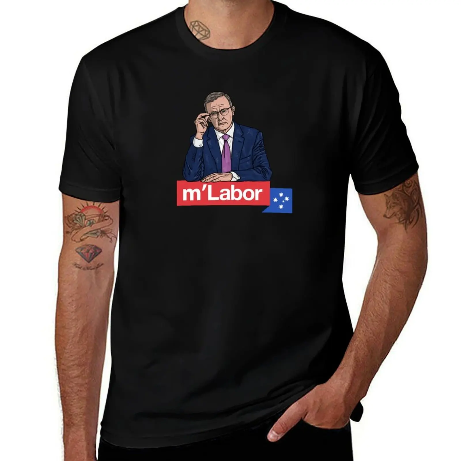 

ANTHONY ALBANESE - M'LABOR T-Shirt t shirt personalised t shirts for man cotton funny T-Shirt