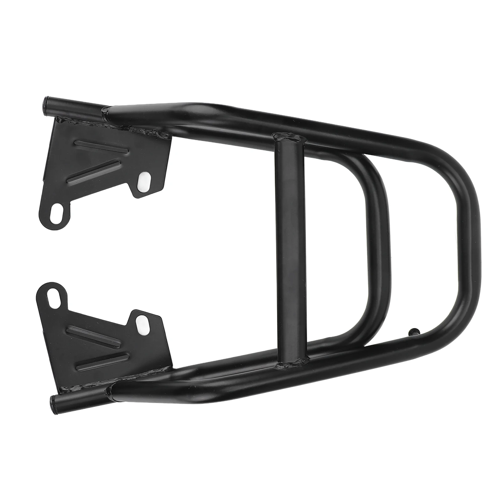 Tylny bagażnik motocyklowy z uchwytami, stelaż bagażowy, uchwyt na kufer, żelazny, czarny, zamiennik do Grom MSX125 M3, wspornik topcase